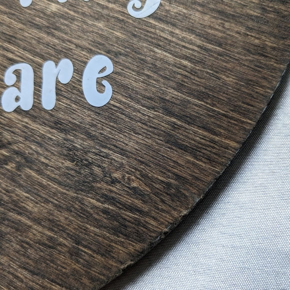 Door Sign Wooden Plaque.Home/Virtual school - Picture 4 of 5